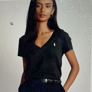 Ralph Lauren Black Pima Cotton Shirt